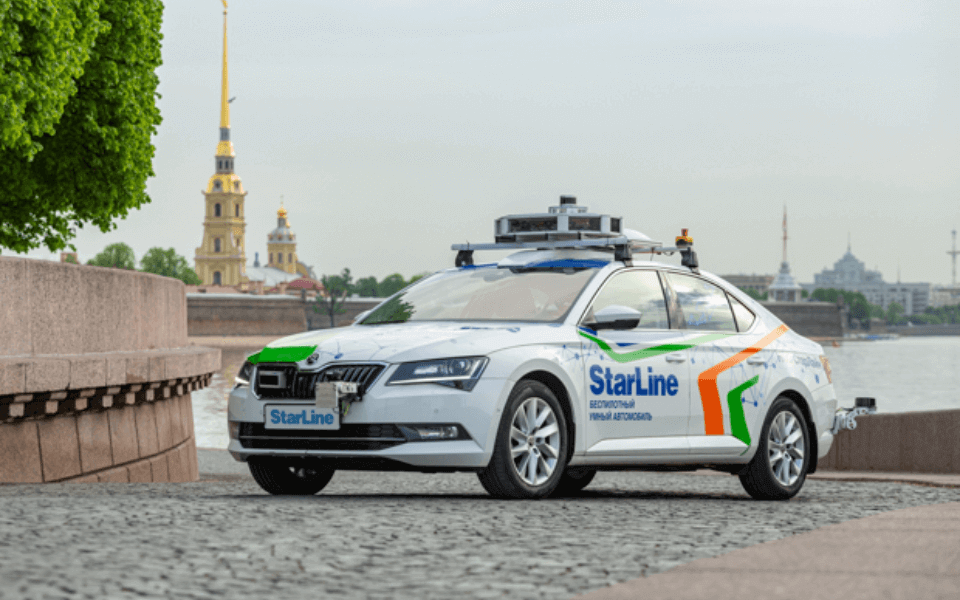 Беспилотный автомобиль «СтарЛайн» начали испытывать в Петербурге